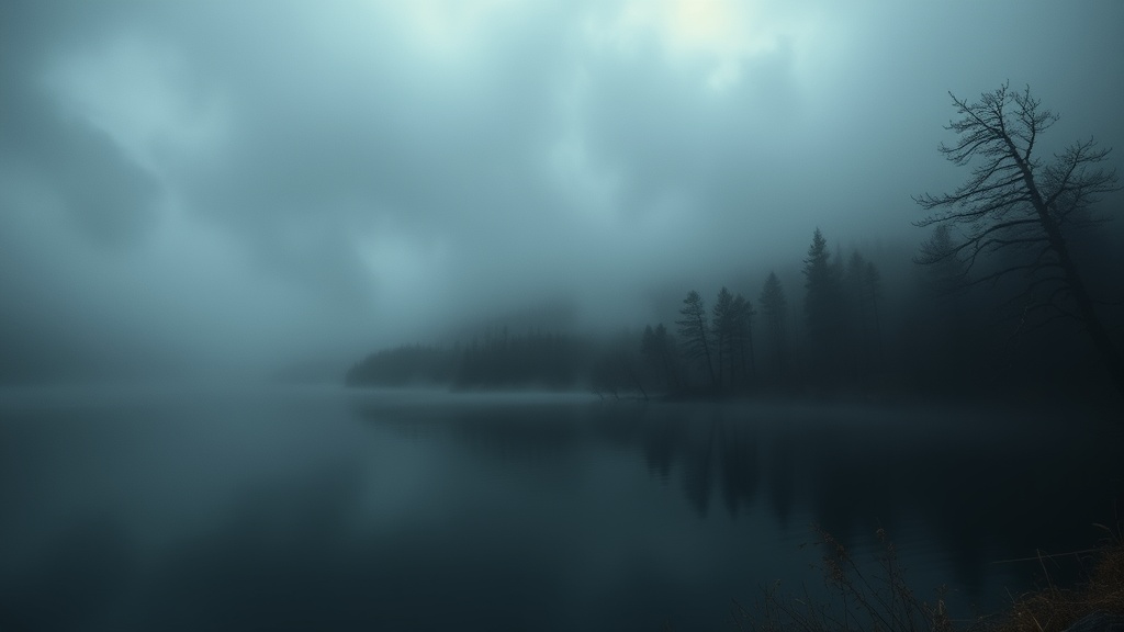 Seeing a lake